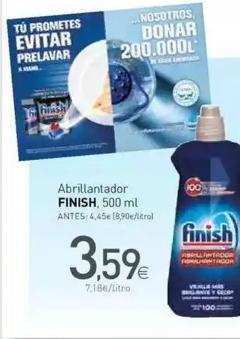 Condis Finish Abrillantador 500ml oferta
