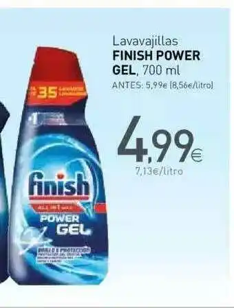 Condis Finish Power Gel Lavavajillas 700ml oferta