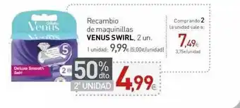 Condis Recambio De Maquinillas Venus Swirl oferta