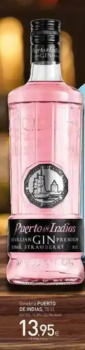 Condis Ginebra Puerto De Indias 70cl oferta