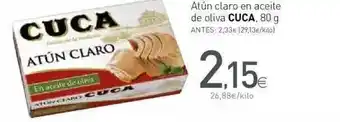 Condis Cuca Atún Claro En Aceite De Oliva 80g oferta