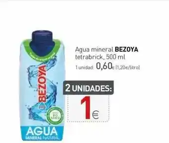 Condis Bezoya Agua Mineral Tetrabrick 500ml oferta