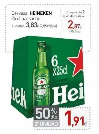 Condis Heineken Cerveza 25cl oferta