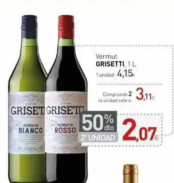 Condis Grisetti Vermut 1L oferta