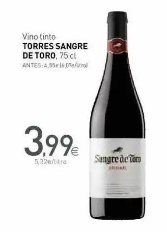 Condis Torres Sangre De Toro Vino Tinto75cl oferta