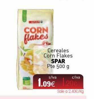 Cuevas Cash Cereales Corn Flakes Spar oferta