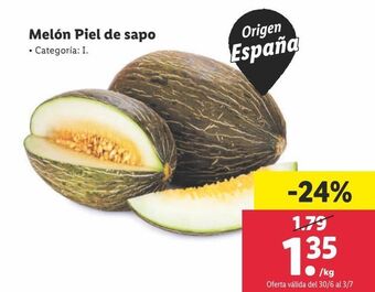 Lidl Melón oferta