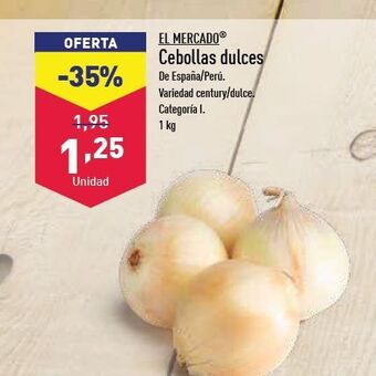 ALDI Cebollas dulces oferta