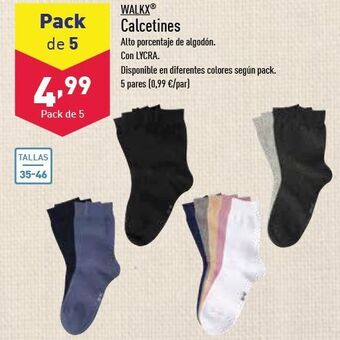 ALDI Calcetines oferta