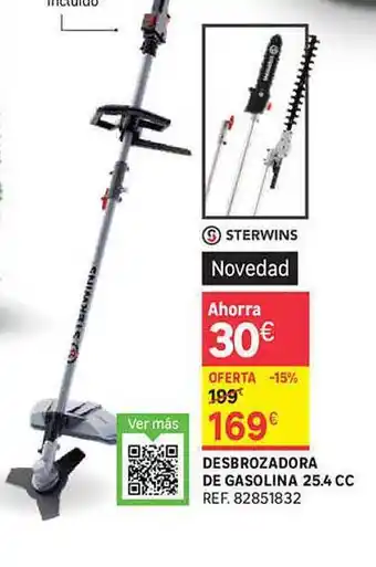 Leroy Merlin Desbrozadora De Gasolina 25.4 Cc oferta