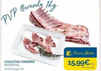 Supermercados La Despensa Chuletas Cordero Recental oferta