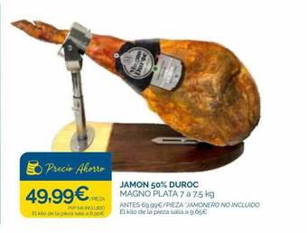 Supermercados La Despensa Jamon 50% Duroc Magno Plata oferta