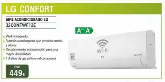 Tiendas Electrón Aire Acondicionado Lg 32confwf12e oferta