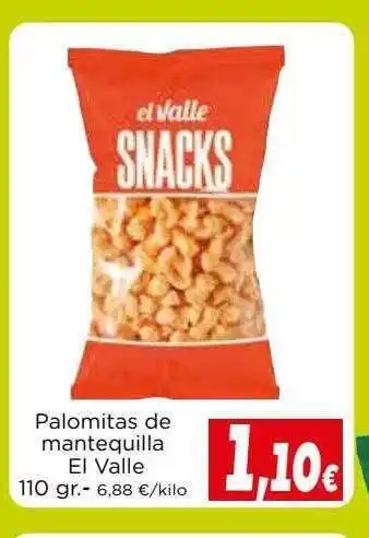 Proxi Palomitas De Mantequilla El Valle oferta