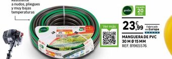 Leroy Merlin Manguera de pvc 30 m ø 15 mm oferta