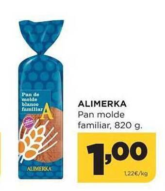Alimerka Alimerka Pan Molde Familiar oferta