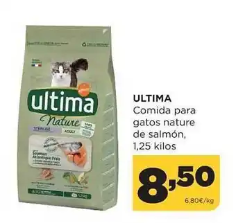 Alimerka Ultima Comida Para Gatos Natura De Salmón oferta