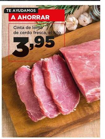 Alimerka Cinta De Lomo De Cerdo Fresca El Kilo oferta