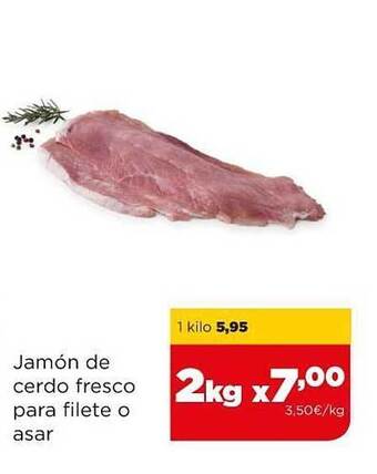 Alimerka Jamón De Cerdo Fresco Para Filete O Asar oferta