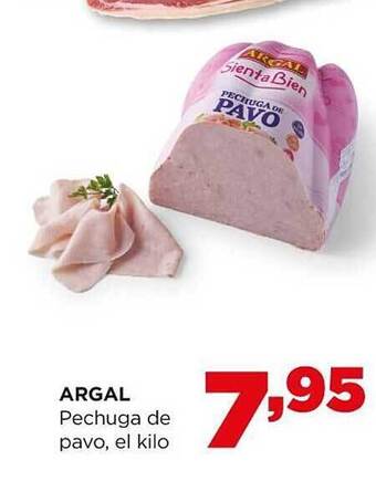 Alimerka Argal Pechuga De Pavo El Kilo oferta