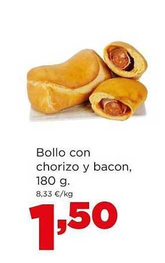 Alimerka Bollo Con Chorizo Y Bacon oferta