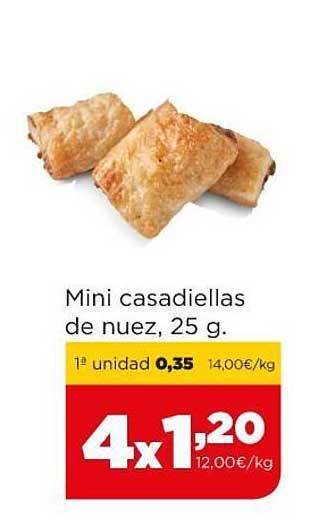 Alimerka Mini Casadiellas De Nuez oferta