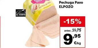 Masymas Pechuga Pavo Elpozo oferta