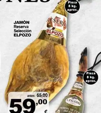 Masymas Jamón Reserva Selección Elpozo oferta
