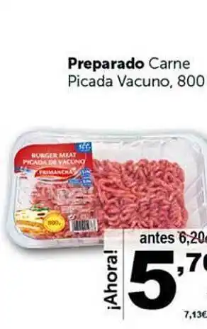 Masymas Preparado Carne Picada Vacuno oferta