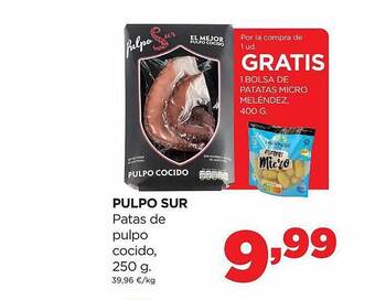 Alimerka Pulpo Sur Patas De Pulpo Cocido oferta