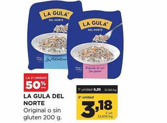 Alimerka La 2a Unidad 50% Dto La Gula Del Norte Original O Sin Gluten oferta