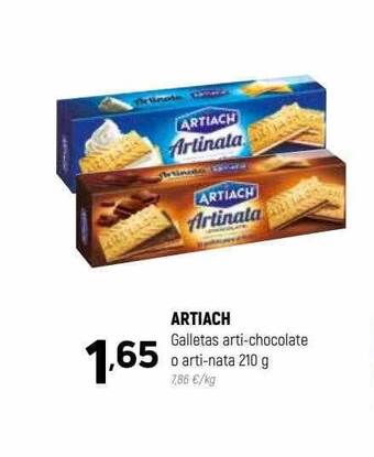 Coviran Artiach Galletas Arti-chocolate O Arti-nata oferta