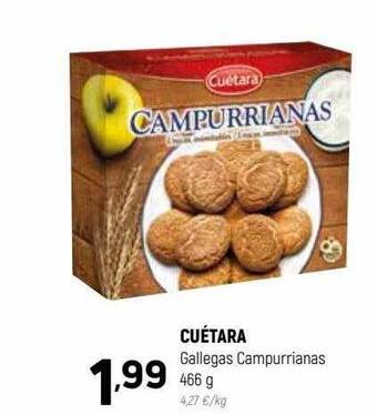 Coviran Cuétara Gallegas Campurrianas oferta