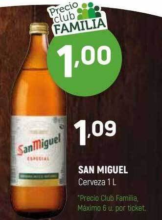 Coviran San Miguel Cerveza oferta