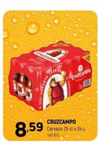 Coviran Cruzcampo Cerveza oferta