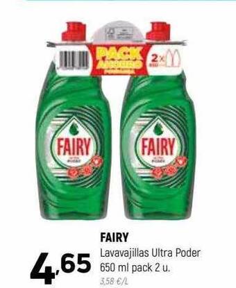 Coviran Fairy Lavavajillas Ultra Poder oferta