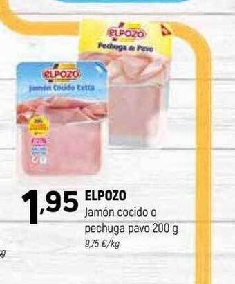 Coviran Elpozo Jamón Cocido O Pechuga Pavo oferta