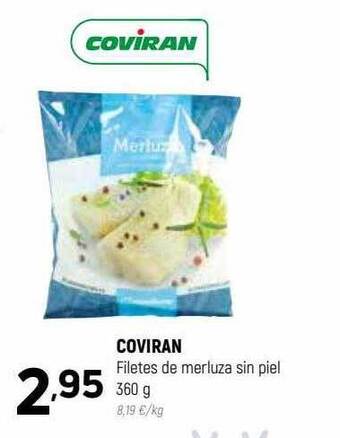 Coviran Coviran Filetes De Merluza Sin Piel oferta
