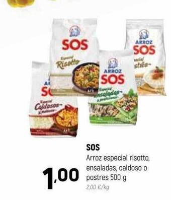 Coviran Sos Arroz Especial Risotto Ensaladas Caldoso O Postres oferta