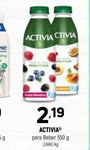 Coviran Activia Para Beber oferta