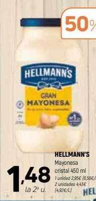 Coviran Hellmann's Mayonesa Cristal oferta