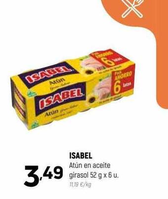 Coviran Isabel Atún En Aceite Girasol oferta