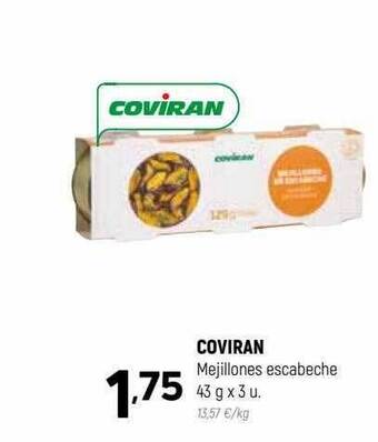 Coviran Coviran Mejillones Escabeche oferta