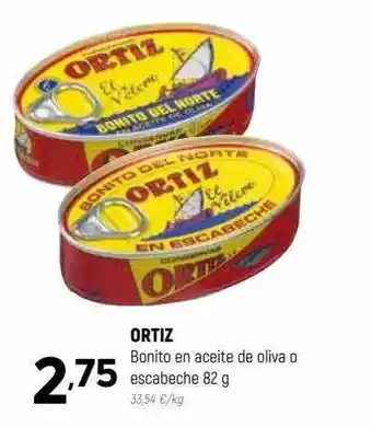 Coviran Ortiz Bonito En Aceite De Oliva O Escabeche oferta