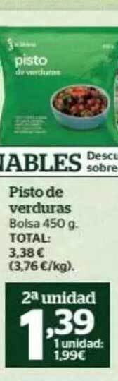 La Sirena Pisto De Verduras oferta