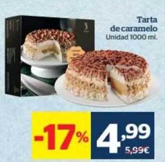 La Sirena Tarta De Caramelo oferta