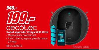 MediaMarkt Cecotec Robot Aspirador Conga 5290 Ultra oferta