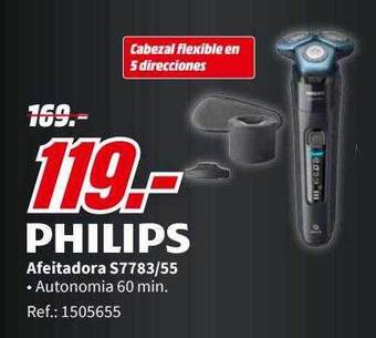 MediaMarkt Philips Afeitadora S7783 55 oferta