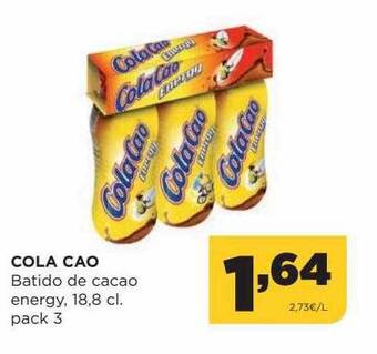 Alimerka Cola Cao Batido De Cacao Energy oferta
