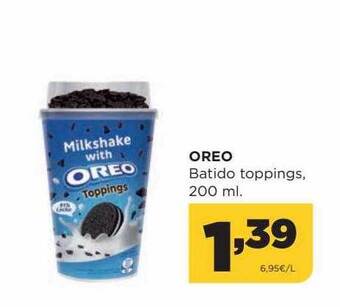 Alimerka Oreo Batido Toppings oferta